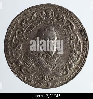 Władysław IV Waza (1633 1648), medaglia d'incoronazione Rieger, Hans Foto Stock