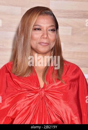 WESTWOOD, CA - 01 GIUGNO: La regina Latifah partecipa al 'Hustle' World Premiere di Netflix al Regency Village Theatre il 01 giugno 2022 a Los Angeles, California. Credit: Jeffrey Mayer/JTMPhotos/MediaPunch Foto Stock