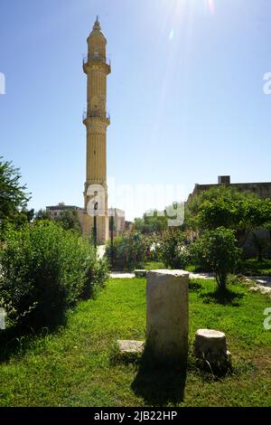 11 maggio 2022. Şırnak Nusaybin Turchia. Moschea di Zeynel Abidin e la tartarica a Nusaybin Foto Stock