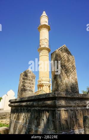 11 maggio 2022. Şırnak Nusaybin Turchia. Moschea di Zeynel Abidin e la tartarica a Nusaybin Foto Stock