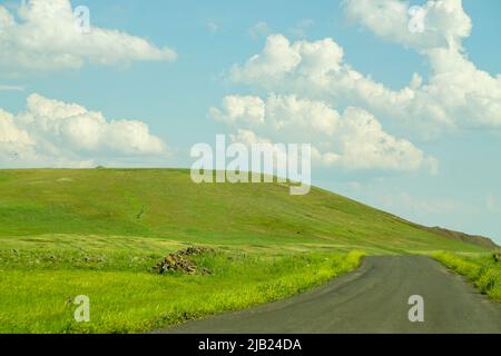 Belle strade di campagna della Turchia sud-orientale Foto Stock