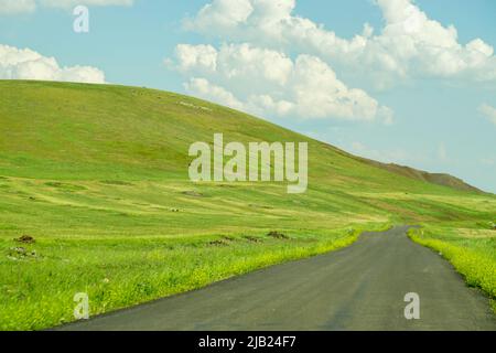 Belle strade di campagna della Turchia sud-orientale Foto Stock