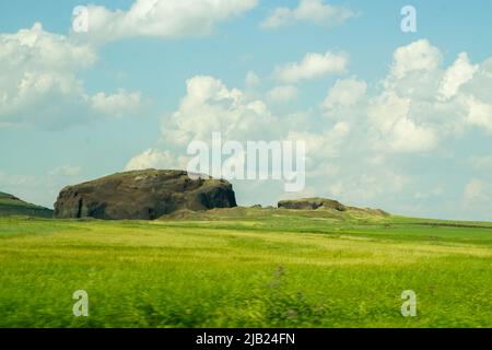 Belle strade di campagna della Turchia sud-orientale Foto Stock