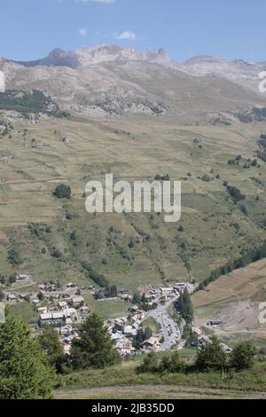 Var Sainte-Marie vue d'en haut Foto Stock