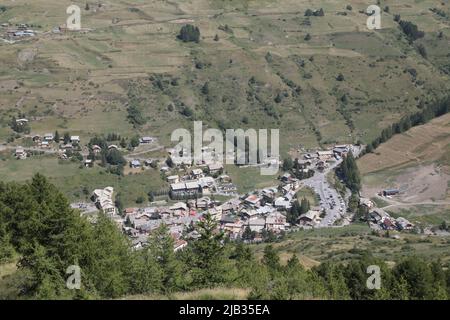 Var Sainte-Marie vue d'en haut Foto Stock