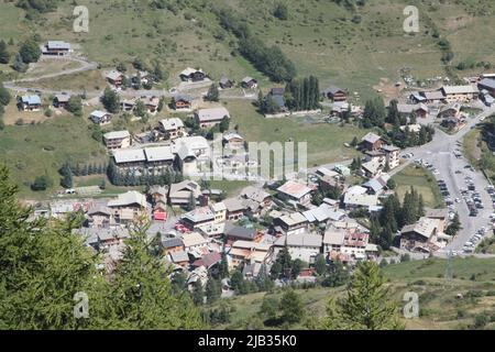 Var Sainte-Marie vue d'en haut Foto Stock