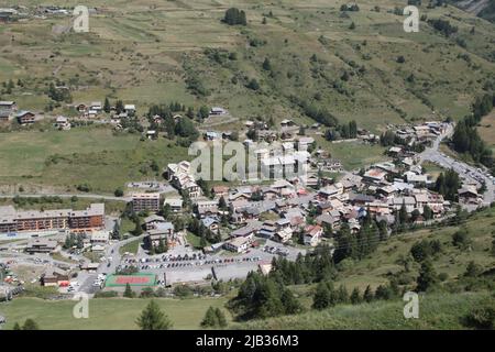 Var Sainte-Marie vue d'en haut Foto Stock