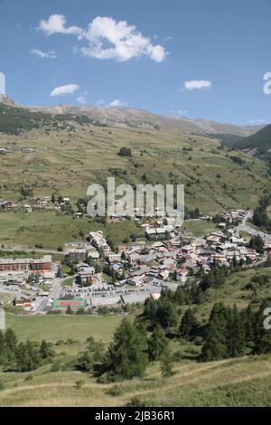 Var Sainte-Marie vue d'en haut Foto Stock