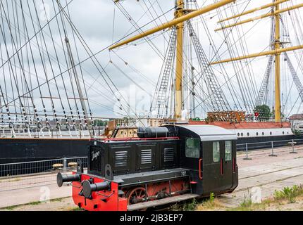 Hansaport, Amburgo, Germania Foto Stock