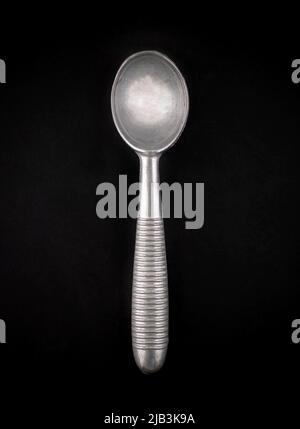 Cucchiaio per gelato vecchio d'epoca Foto Stock