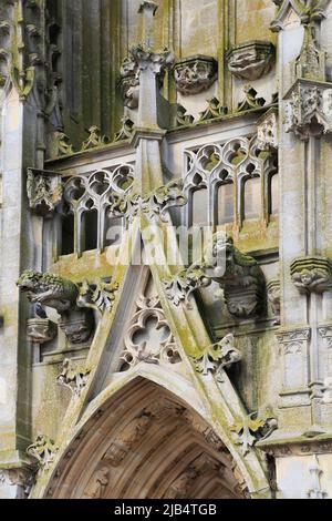 Basilica Gotica di Notre Dame, Lepine, dipartimento della Marna, regione Grand Est, Francia Foto Stock