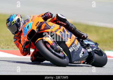 2022 Giu 6th. Gran premi Monster Energy de Catalunya, MotoGP, venerdì libero parctice: Remi Gadner (AUS), Tech3 KTM Factory Racing Foto Stock