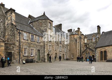 all'interno del castello di stirling scozia Foto Stock
