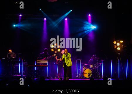 Milano, Italia, 3rd giugno 2022, Emeli Sandè in concerto a Santeria, Mairo Cinquetti/Alamy Live News Foto Stock