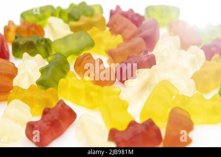 Porta caramelle gommose multi colori per gli sfondi per bambini Foto stock  - Alamy