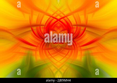 Illustrazione digitale - motivo di sfondo. Foto Stock