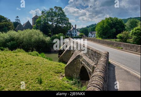 Mordiford Bridge, Mordiford, Herefordshire Foto Stock