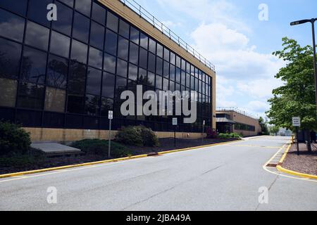 Madison, New Jersey, Stati Uniti. 30 maggio 2022: Pfizer: Una delle aziende biofarmaceutiche più importanti del mondo. Sede centrale di Pfizer. Azienda farmaceutica. Foto Stock