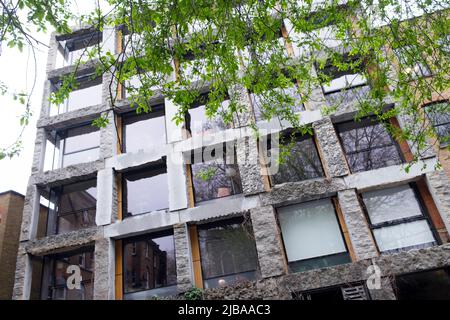 15 Clerkenwell chiudere l'esterno dell'edificio a Londra Inghilterra Regno Unito KATHY DEWITT Foto Stock