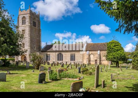 Chiesa di Santa Maria a Holme-next-the-Sea, Norfolk nord. Foto Stock