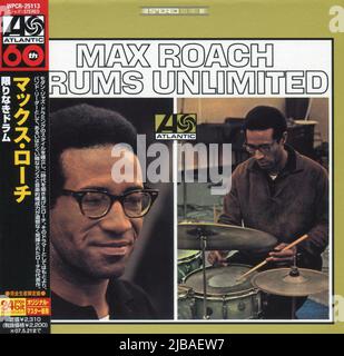 CD: Max Roach DRUM UNLIMITED (WPCR-25113) Promo, rilasciato il 22 novembre 2006. Foto Stock