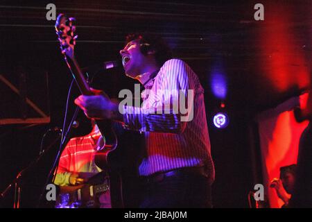 La band californiana The Allah-Las si esibirà presso l'Electric Circus di Edimburgo il 30th settembre 2014 Foto Stock