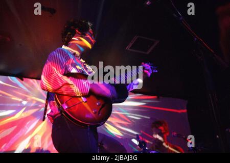 La band californiana The Allah-Las si esibirà presso l'Electric Circus di Edimburgo il 30th settembre 2014 Foto Stock