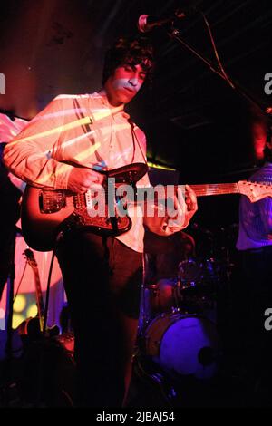 La band californiana The Allah-Las si esibirà presso l'Electric Circus di Edimburgo il 30th settembre 2014 Foto Stock