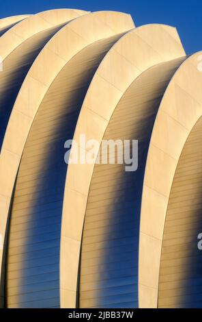 Il Kauffman Center for the Performing Arts, a Kansas City, Missouri, USA Foto Stock