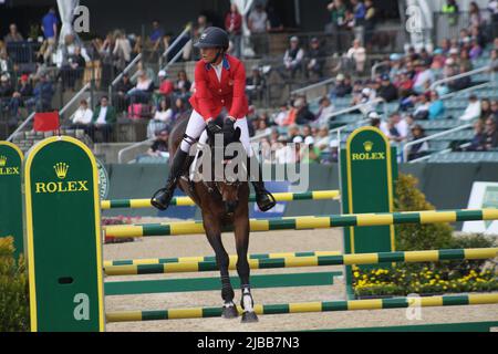 Kentucky Horse Park evento di tre giorni 2022 a KKentucky Horse Park -Lexington, Kentucky, USA Foto Stock