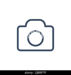 Icona della fotocamera o dell'immagine per il tuo design. Illustrazione Vettoriale