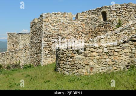 Fortezza sulla città di Prizren sul Kosovo Foto Stock