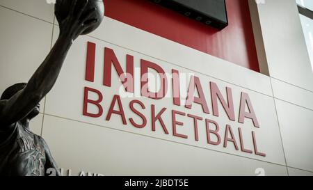 Bloomington, Indiana - 30 maggio 2022: Campus universitario della Indiana University Hoosiers Foto Stock