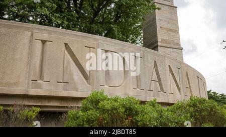 Bloomington, Indiana - 30 maggio 2022: Campus universitario della Indiana University Hoosiers Foto Stock