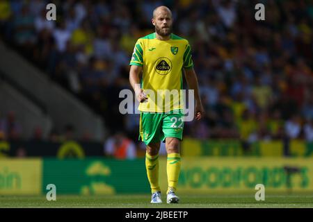 Teemu Pukki di Norwich City - Norwich City v Tottenham Hotspur, Premier League, Carrow Road, Norwich, Regno Unito - 22nd maggio 2022 solo per uso editoriale - si applicano le restrizioni DataCo Foto Stock