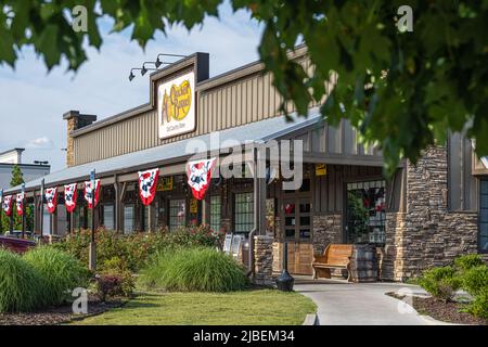 Cracker Barrel Old Country Store ristorante a Snellville (Metro Atlanta), Georgia. (USA) Foto Stock