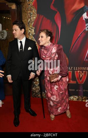 Sydney, Australia. 5th giugno 2022. Arrivo(i) sul tappeto rosso al Teatro di Stato per la prima di Elvis di Sydney. Credit: Richard Milnes/Alamy Live News Foto Stock