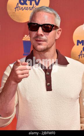 Diplo partecipa ai premi MTV Movie and TV Awards 2022 al Barker Hangar di Santa Monica, Los Angeles, USA, il 06 giugno 2022. Foto Stock