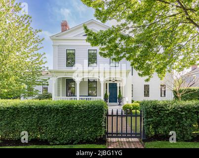 Sag Harbor Village home, Sag Harbor, New York Foto Stock