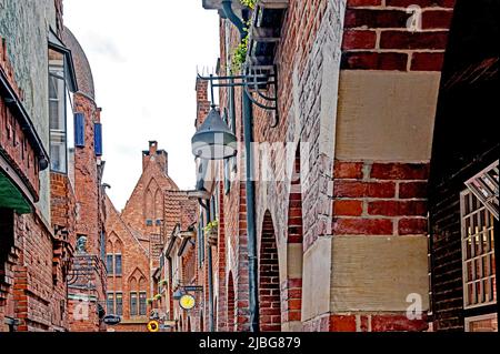 Brema (Germania): Boettcherstraße Foto Stock