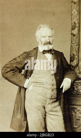 Victor Hugo a Bruxelles di Maes Joseph nel 1862 Foto Stock