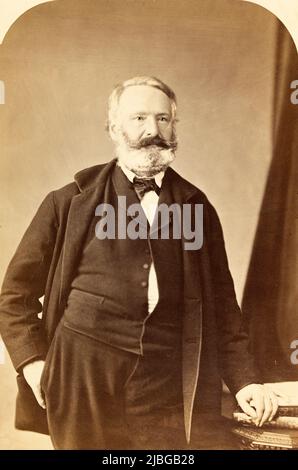 Victor Hugo a Bruxelles di Maes Joseph nel 1862 Foto Stock