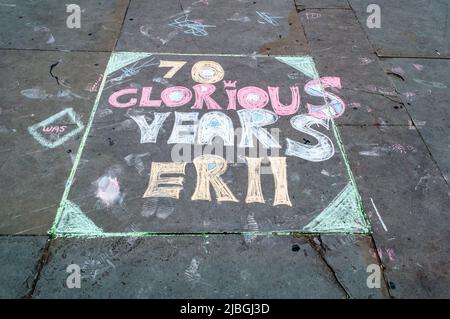 Editoriale:03 Giugno 2022: Queens Platinum Jubilee, Londra, Inghilterra Foto Stock