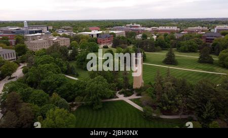 Ames, Iowa - 28 maggio 2022: Iowa state University Cyclones' College campus Foto Stock
