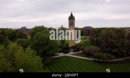 Ames, Iowa - 28 maggio 2022: Iowa state University Cyclones' College campus Foto Stock