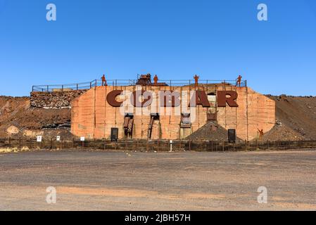 Il monumento di Cobar Town nel nuovo Galles del Sud Foto Stock