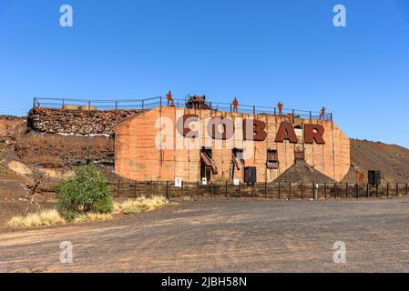 Il monumento di Cobar Town nel nuovo Galles del Sud Foto Stock