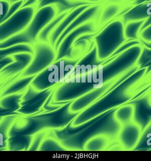 Dinamica elettrica verde e blu modello scientifico moderno Foto Stock