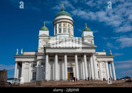 La Cattedrale di Helsinki Foto Stock