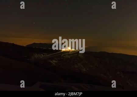 Italia Veneto Monte Grappa - Rifugio Bassano Foto Stock